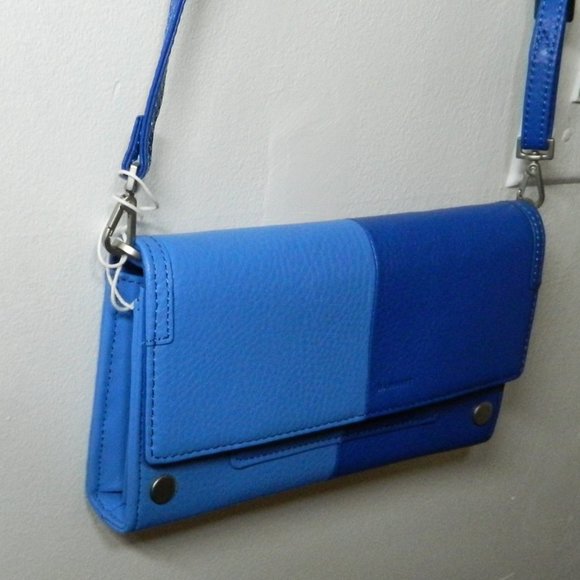 Hammitt $395 AJ Crossbody Clutch Oasis Blue NWT! - Picture 5 of 7